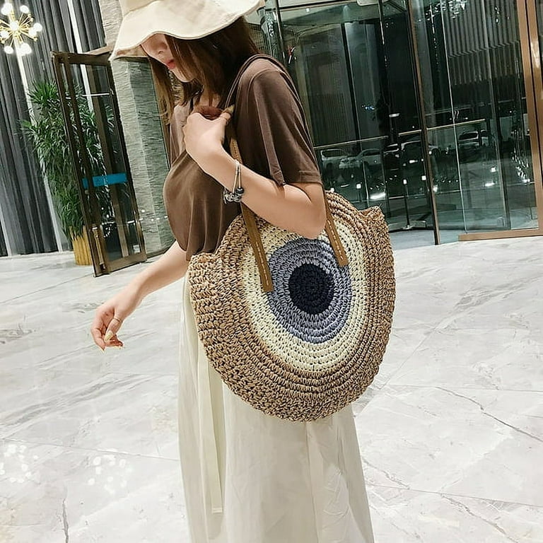 Womens Handmade Fashion Rattan Bag