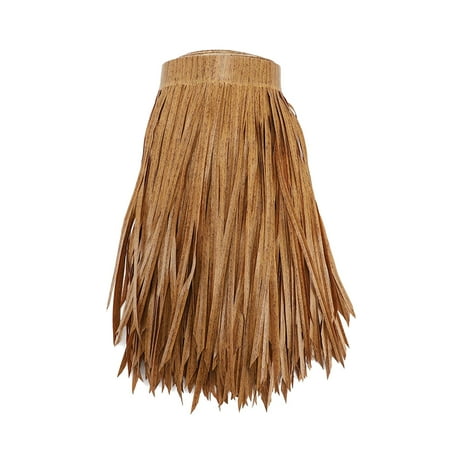 Straw Roof Thatch Fake Devices Panel Palm Thatch Roll for Patio Hut Bar A