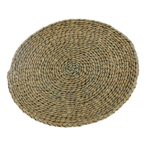 Straw Round Pouf Tatami Cushion Bay Window Pad Floor Mat for Home Yoga Picnic Supplies