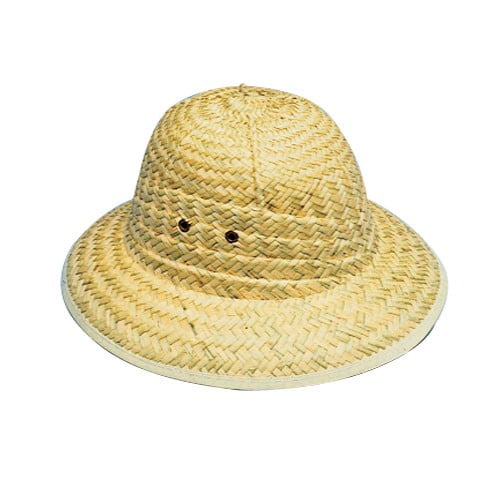Straw Safari Hat Adult Pith Jurassic Park Mens Womens Costume Movie Cosplay Cap