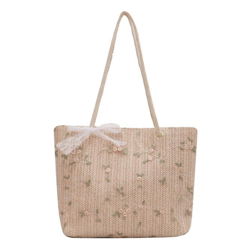 Bototack Small Straw Crossbody Bag - Handmade Woven Boho Purse For Women, Summer Beach Vacation Bag - View #9