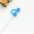 thumbnail image 1 of Straw Silicone Cap Set for Reusable Drinking | Compatible with 6mm 8mm | Colorful 10 Colors | Ideal for Travel Picnics Fitness Parties and Decoration, 1 of 4