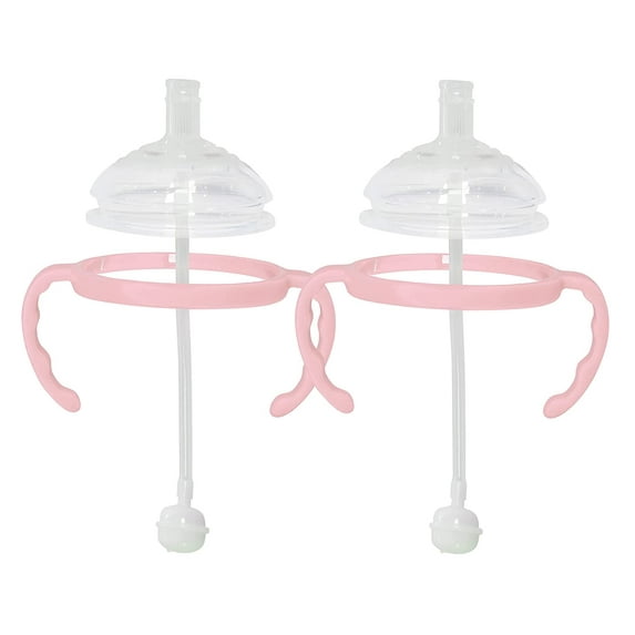 Straw Transition Cup Kit for Comotomo Baby Bottles | Conversion Kit Fits 5 Ounce and 8