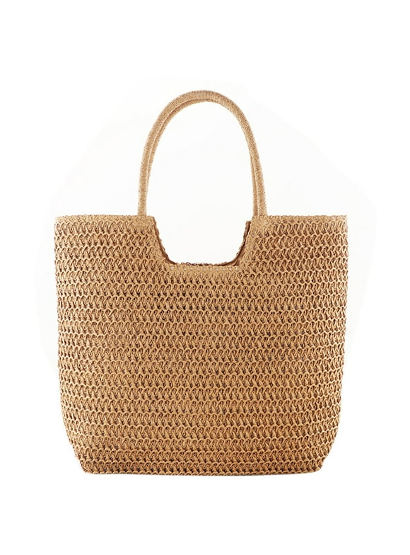 Straw Beach Bags & Totes