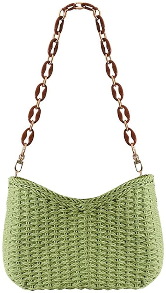 Reactionnx Round Straw Crossbody Bag Weave Shoulder Bag Summer Beach Purse  for Women - Walmart.com