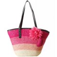thumbnail image 1 of Straw beach basket tote bag, 1 of 2