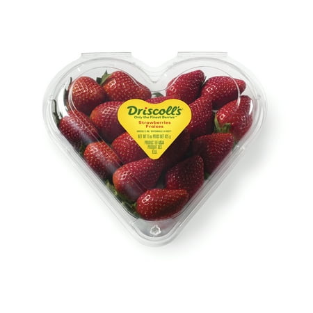Fresh Driscoll's Strawberries, 15 oz Heart-Shaped Container