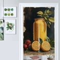thumbnail image 1 of Strawberries, Lemons, And Can Door Curtain Nordic Living Room DoorCurtain Porch Partition Curtain Kitchen Rative Half Curtain, 1 of 4