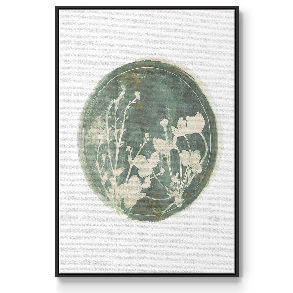Strawberries and Forge I Framed Premium Gallery Wrapped Canvas - Ready to Hang - 17 x 25 - Black Floating Frame