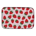thumbnail image 1 of Strawberries on Pink Dish Drying Mat, 1 of 1