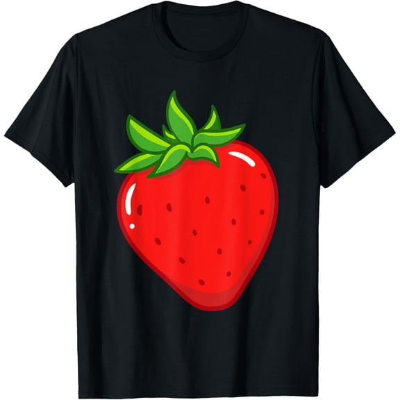 Strawberry Art Fruitarian Strawberries Berry Fruit Lover T-Shirt