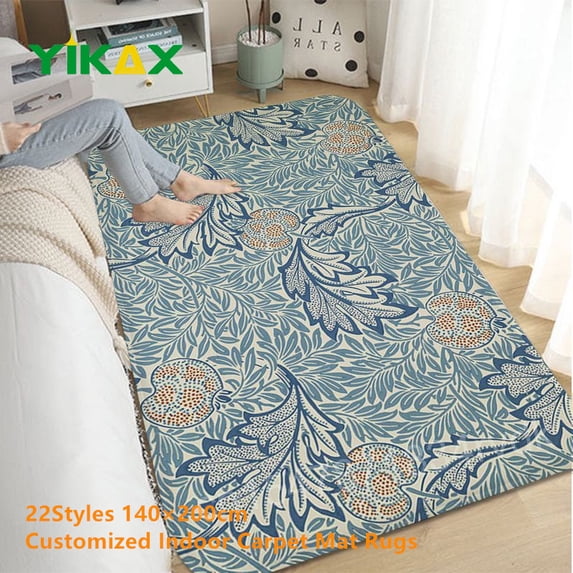 Strawberry Bathroom Welcome Door Mat Entrance Retro Multiple Choice Living Room Kitchen Floor Rug Non-Slip Hotel Decor Carpet