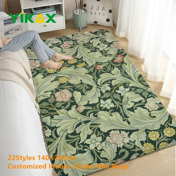 Strawberry Bathroom Welcome Door Mat Entrance Retro Multiple Choice Living Room Kitchen Floor Rug Non-Slip Hotel Decor Carpet