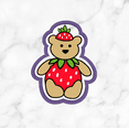 thumbnail image 1 of Strawberry Bear Cookie Cutter, 1 of 7