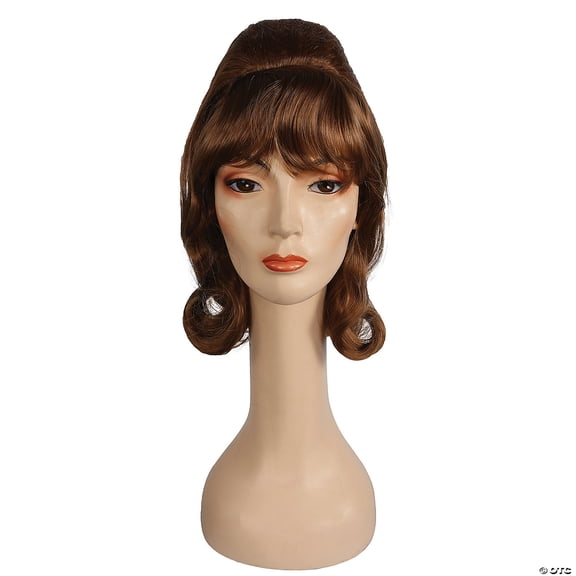 Strawberry Blonde 1960's Style Beehive Pageboy Girl Child Halloween Wig Costume Accessory