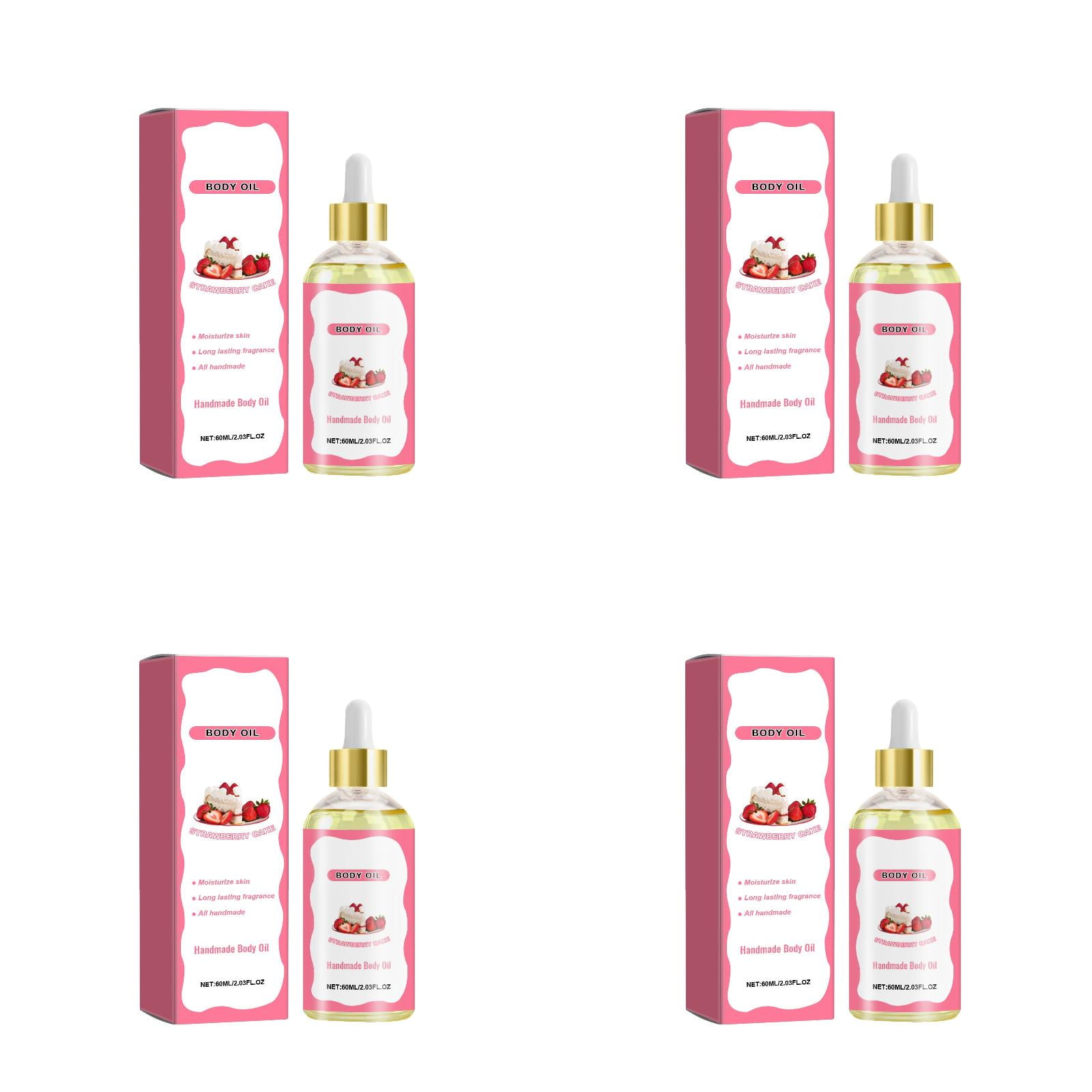 Strawberry Body Skin Care Oil Body Juice Oil Strawberry Fragrance