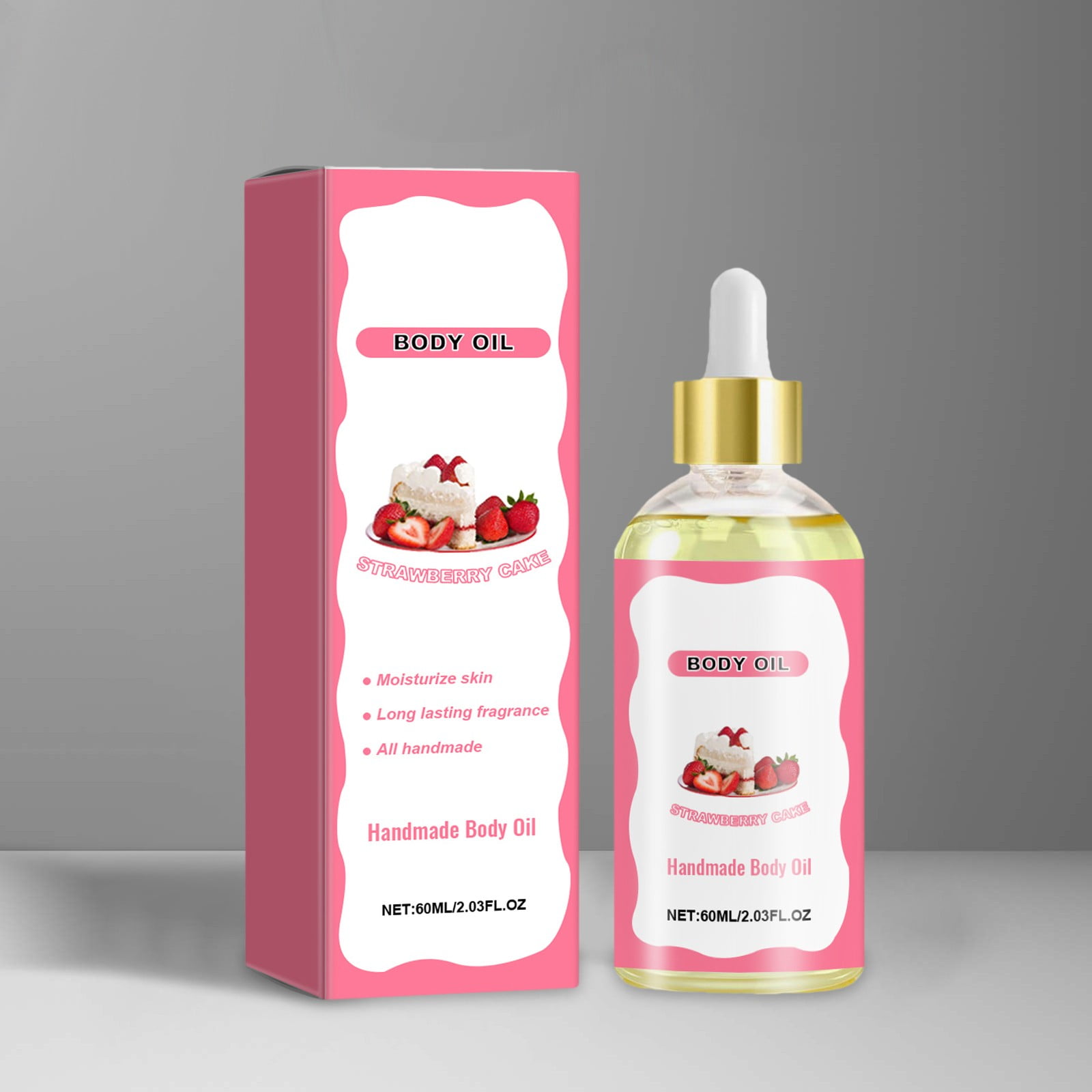 Strawberry Body Skin Care Oil Body Juice Oil Self Harm Cavitation Gel