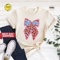 thumbnail image 1 of Strawberry Bow Shirt: So Berry Sweet Coquette Tee TSHIRT All Size S-5XL, 1 of 5