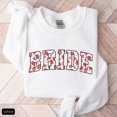 thumbnail image 1 of Strawberry Bride Sweatshirt, Bride Crewneck, Bridal Shower, Honeymoon Sweatshirt, Wifey Sweatshirt, Bachelorette Party Shirt, New Wife All Size S-5Xl, 1 of 5