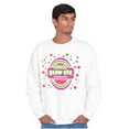 thumbnail image 1 of Strawberry Bubblegum Blow Pop Sweatshirt for Men or Women Brisco Brands M, 1 of 6