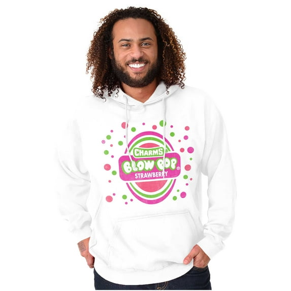 Strawberry Bubblegum Blow Pop Unisex Plus Size Hoodie Brisco Brands 4X