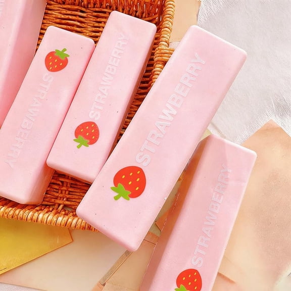 Strawberry Butter Squishies gift, Large Super Soft Butter-Shaped Slow Rising Squishies, Realistic Squishies Fidget tool for Decompression Anxiety Relaxation