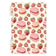 thumbnail image 1 of Strawberry Cakes Spiral Journal Notebook College Ruled Notebook 8.3" x 5.7" A5 Lined Thick Paper Page, 1 of 6
