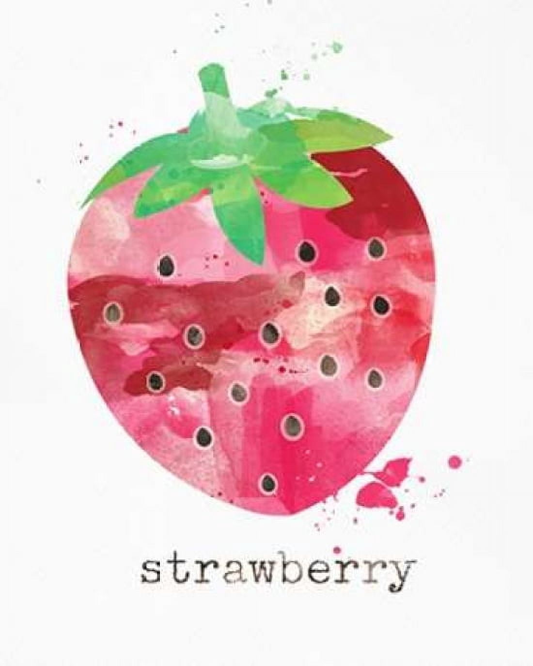 Strawberry Canvas Art - Linda Woods (24 x 30)