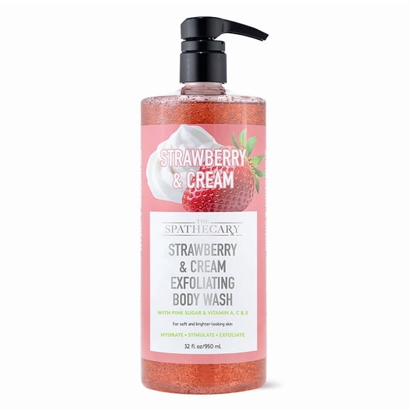 Strawberry & Cream Exfoliating Body Wash