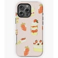 thumbnail image 1 of Strawberry Desserts Pattern Phone Case for iPhone 16 15 14 13 12 11 Pro Max, 1 of 2