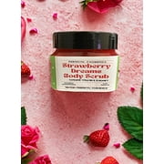 PerfectU. Cosmetics Scented Exfoliating Honey Scrub, Strawberry, 5.07 oz