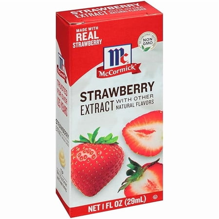 Strawberry Extract With Other Natural Flavors, 1 fl oz Pack of 1