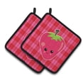 thumbnail image 1 of Strawberry Face Pair of Pot Holders, 1 of 3
