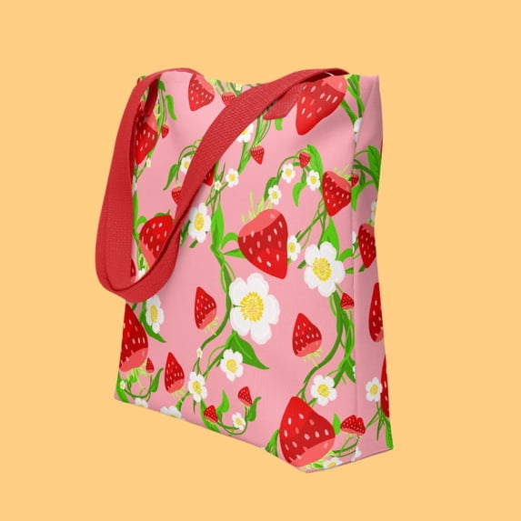 Strawberry Fields Tote Bag
