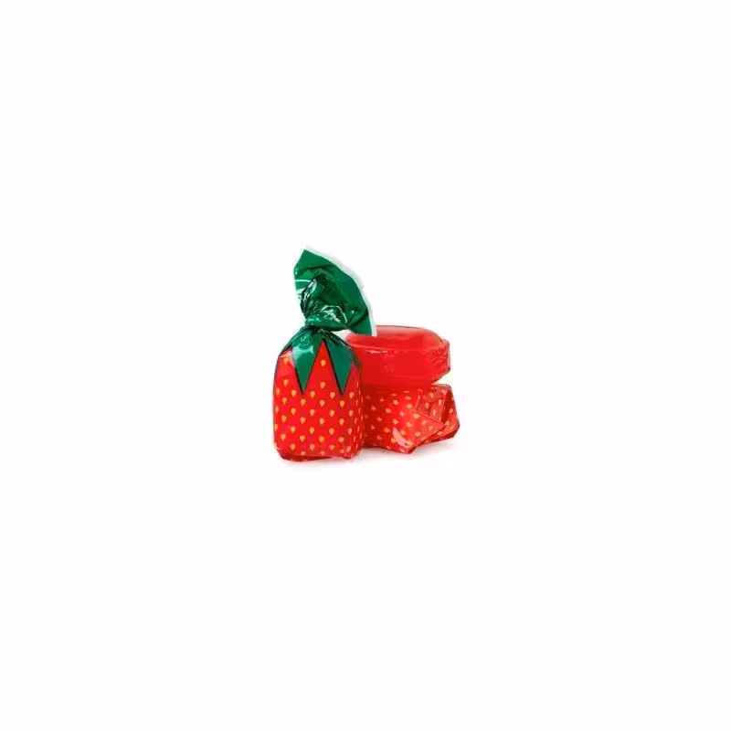 Strawberry Filled Candy, Bulk Individually Wrapped, Fun-Size Candy for Parties, Office & School