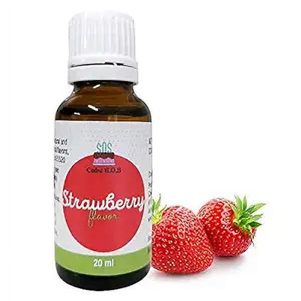 Strawberry Flavor, 0.68 Fl Oz (20 ml)