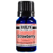 Strawberry Fragrance Oil - Premium Grade Scented Perfume Oil 10 mL by Harlyn Made in USA