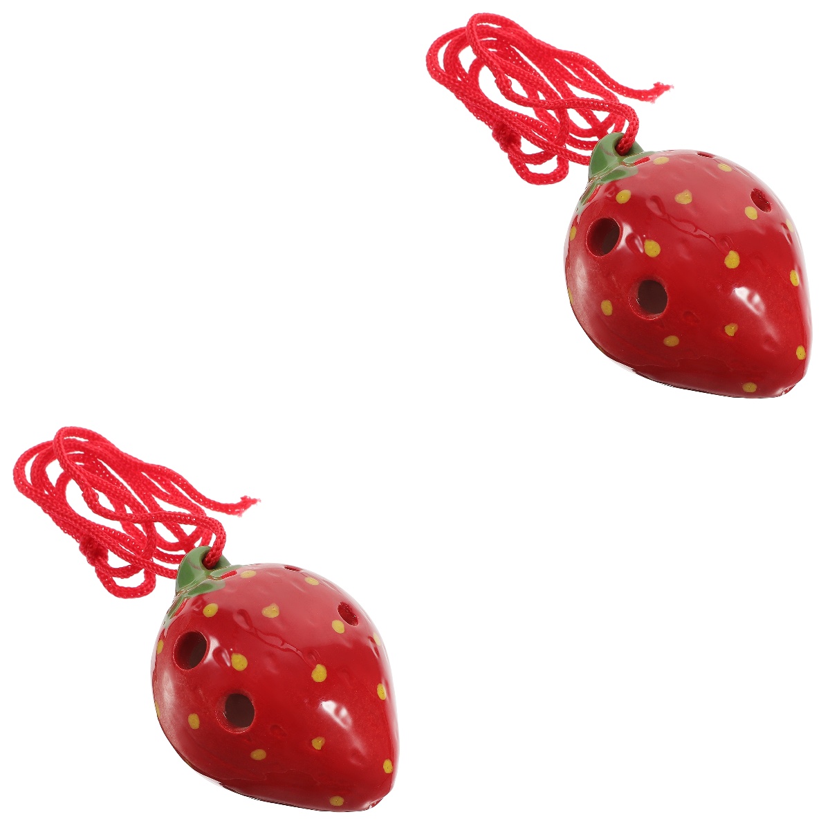 Strawberry Fruit Ocarina 2 Sets Beginner Musical Instruments Ocarinas