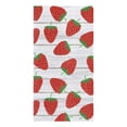 thumbnail image 1 of Strawberry Fruit Red Fresh Microfiber Kitchen Towel for Hand Dry Bathroom Cleaning Cloth Set Printed Beach Towels, 1 of 7
