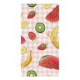 thumbnail image 1 of Strawberry Fruit Red Fresh Microfiber Kitchen Towel for Hand Dry Bathroom Cleaning Cloth Set Printed Beach Towels, 1 of 7