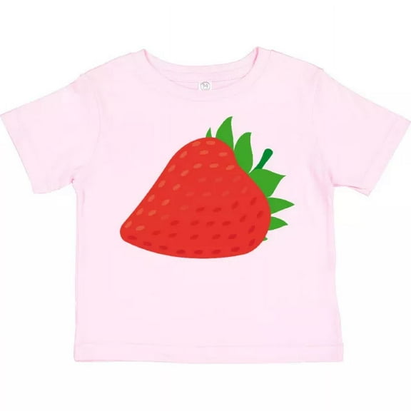 Strawberry Fruit Toddler T-Shirt Red Food Cute Berries Gift Child Kid TODDLER SHORT SLEEVE TEE BELLA CANVAS 3001T
