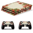 thumbnail image 1 of Strawberry Fruit Watercolor PS4/PS4 Pro/PS4 Slim Skin Sticker For Console And Controller Skins, 1 of 6