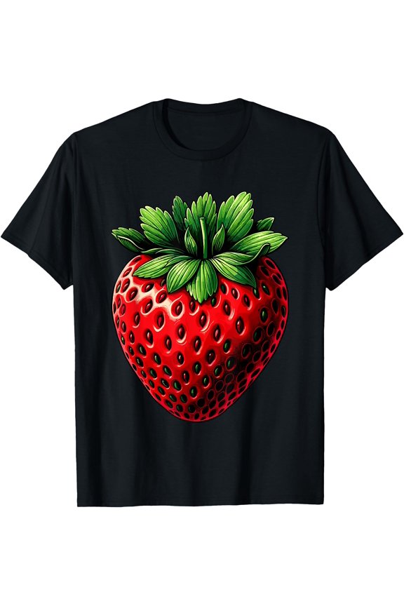 Strawberry Fruits Lovers T-Shirt, Unisex T-Shirt