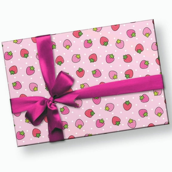 Strawberry Gift Wrap