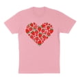 thumbnail image 1 of Strawberry Heart Shirt Unisex X-Large Pink, 1 of 5