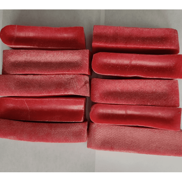 Strawberry Himalayan Chew Bone Treats for Small Dogs - 3-4" long, 10 Chews