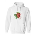 thumbnail image 1 of Strawberry Hoodie Women -SPIdeals Designs, Female 3X-Large, 1 of 4