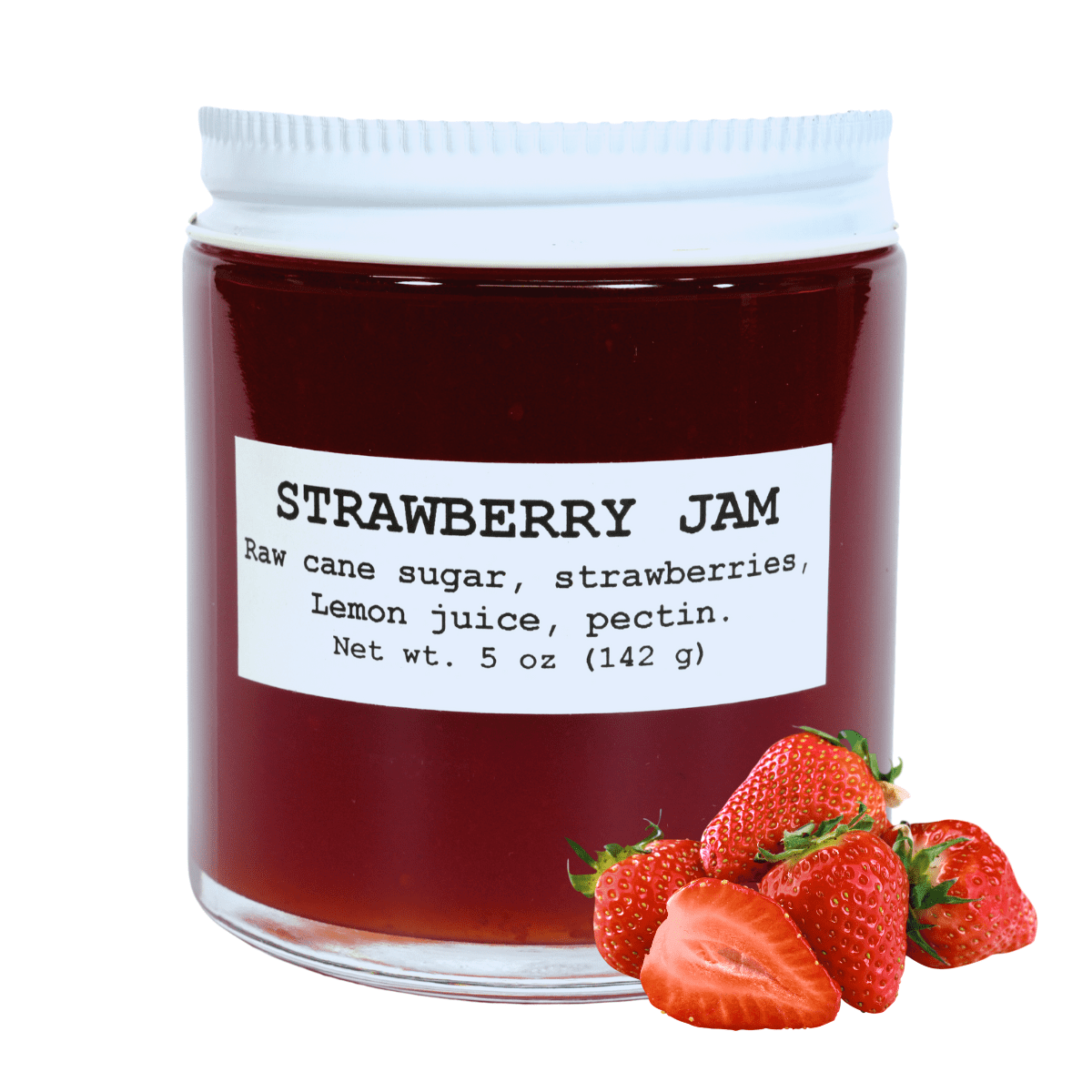 Strawberry Jam, 5 oz - Craft, Gourmet, Unusual Jams