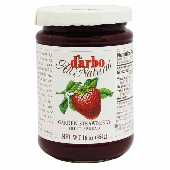 Strawberry Jam - Strawberry Jam Fruit Spread - Premium Qulaity Strawberry - 16Oz
