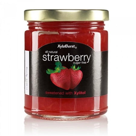 XyloBurst Strawberry Fruit Jam 10 oz Glass Jar